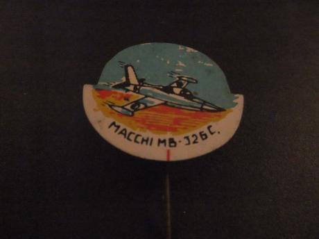 Macchi MB-326 ( Aermacchi) militaire straaltrainer,